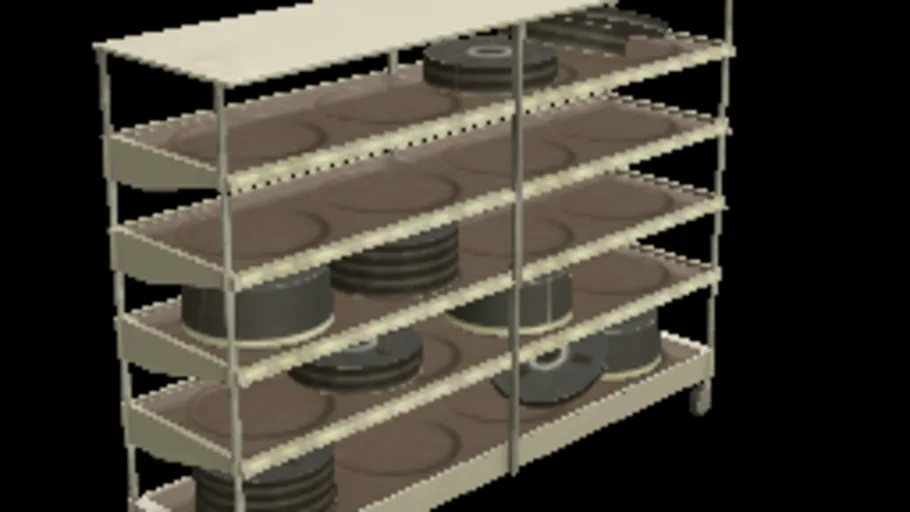 Mag Tape Shelf 200