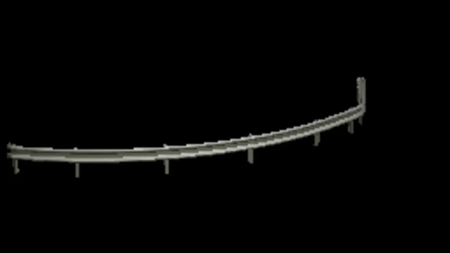 Road Safety Barrier Bend B