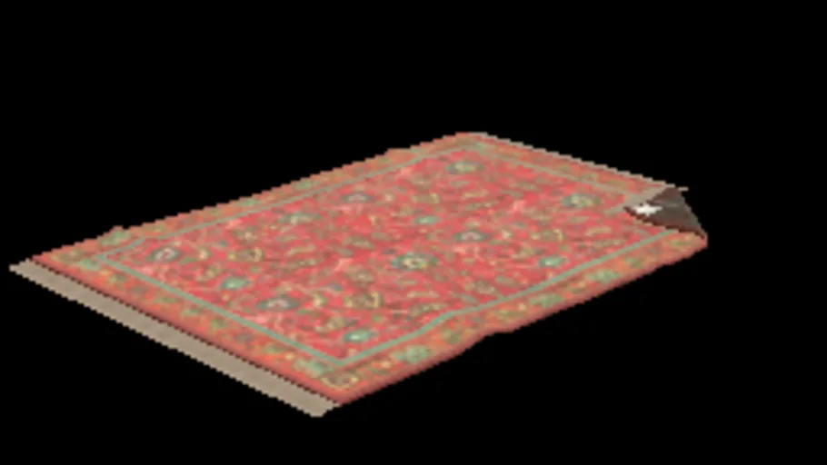 Rug Bent Corner A