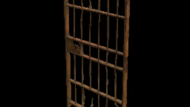 Rusty Cell Door