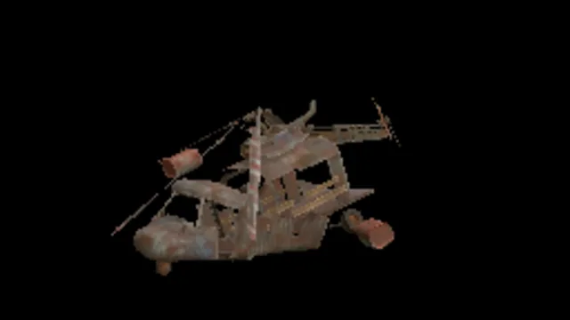 Scrap Heli Wreck