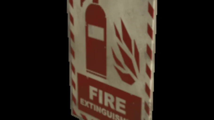 Sign Fire Extinguisher