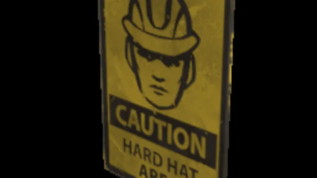 Sign Hard Hat