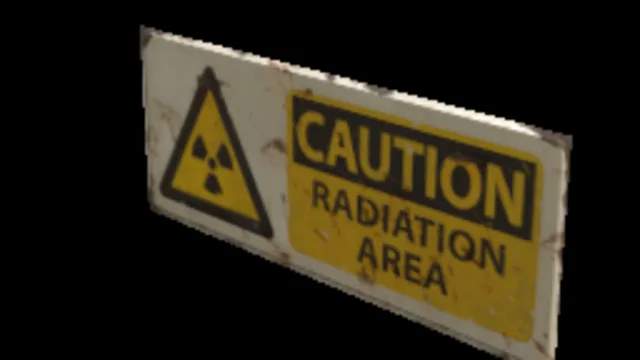 Sign Radiation Area