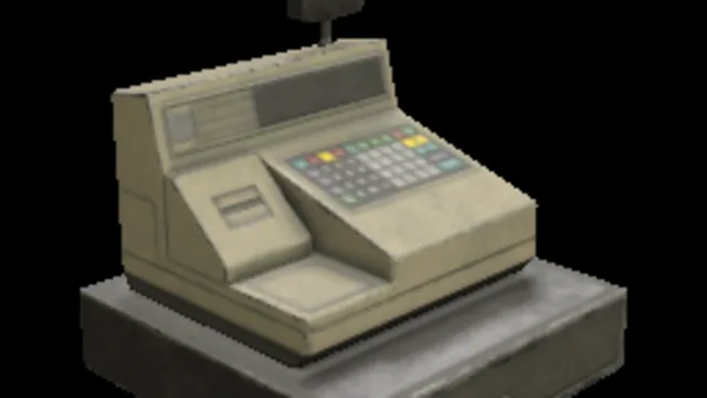 Supermarket Cash Register