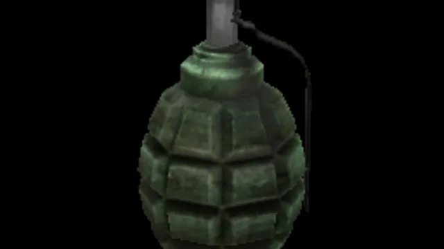 W F 1 Grenade