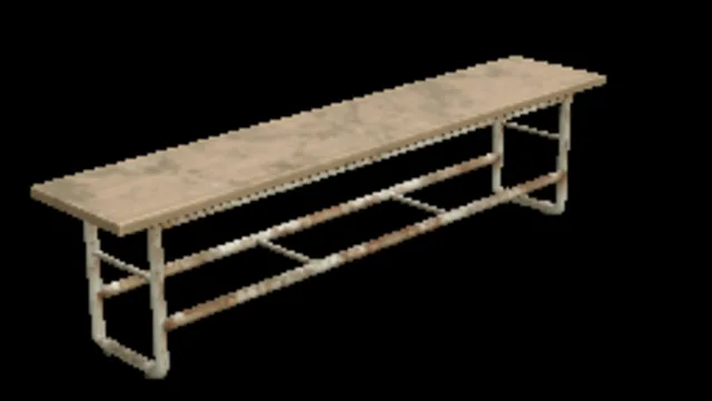 Wooden Bench A