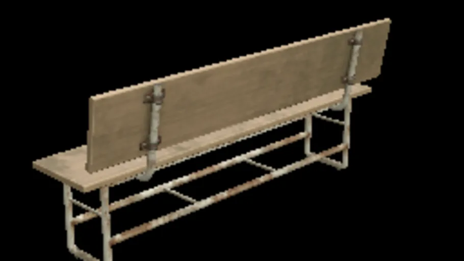 Wooden Bench B