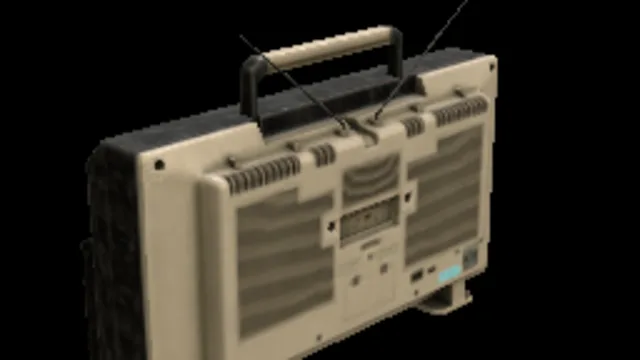 W Portableboombox