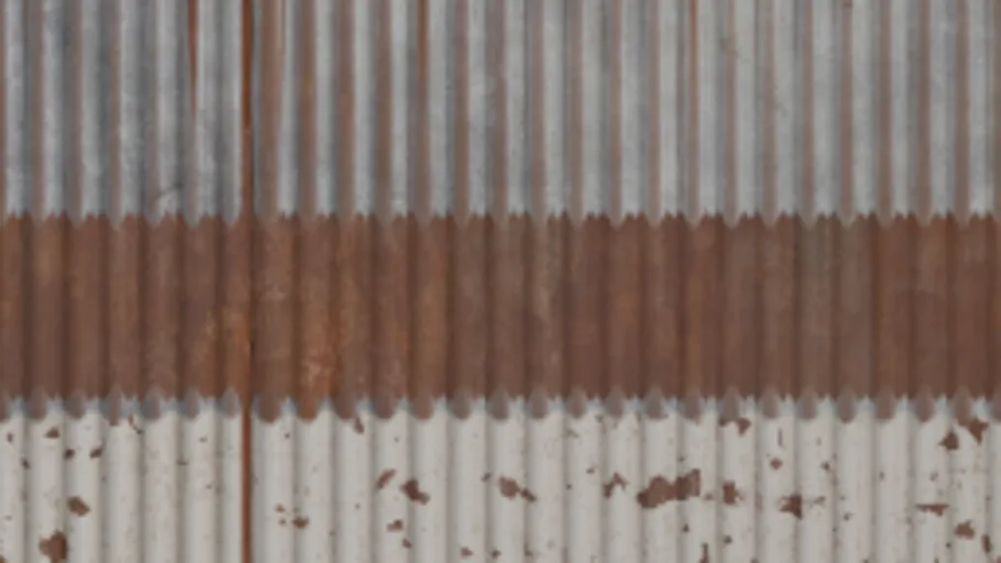 Corrugated Metal D (blend)