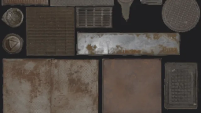 Metal Panels Decal Atlas