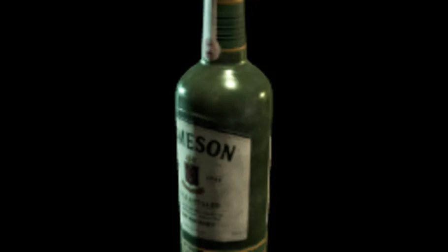 Jameson Whiskey Bottle