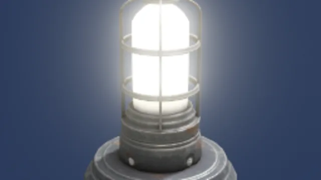 Caged Light01 (Ceiling)