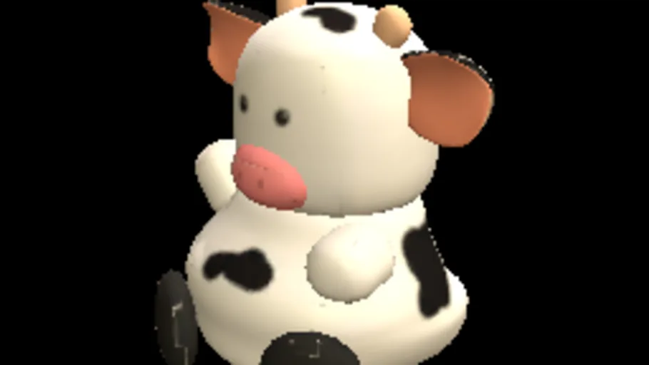 baby cow plushie