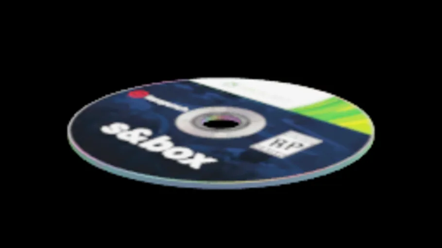 s&box Xbox 360 disc
