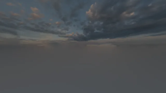 Evening Sky HDRI 005 B (2K)