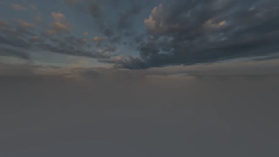Evening Sky HDRI 005 B (2K)