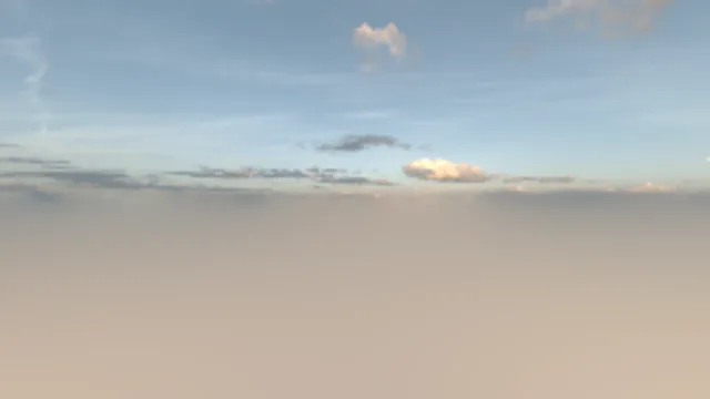 Evening Sky HDRI 037 B (2K)