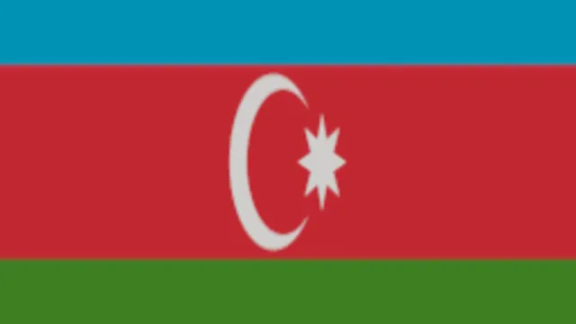 Azerbaijan Flag