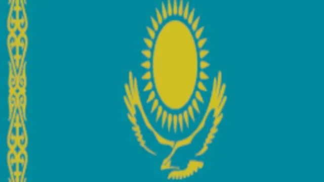 Kazakhstan Flag