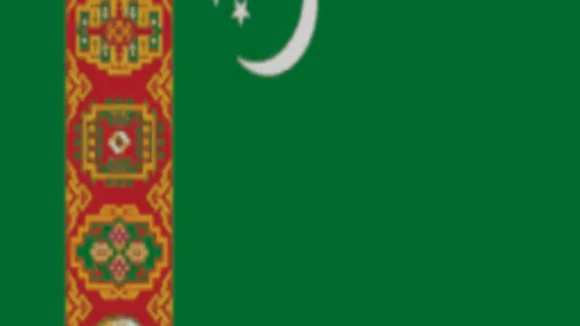 Turkmenistan Flag