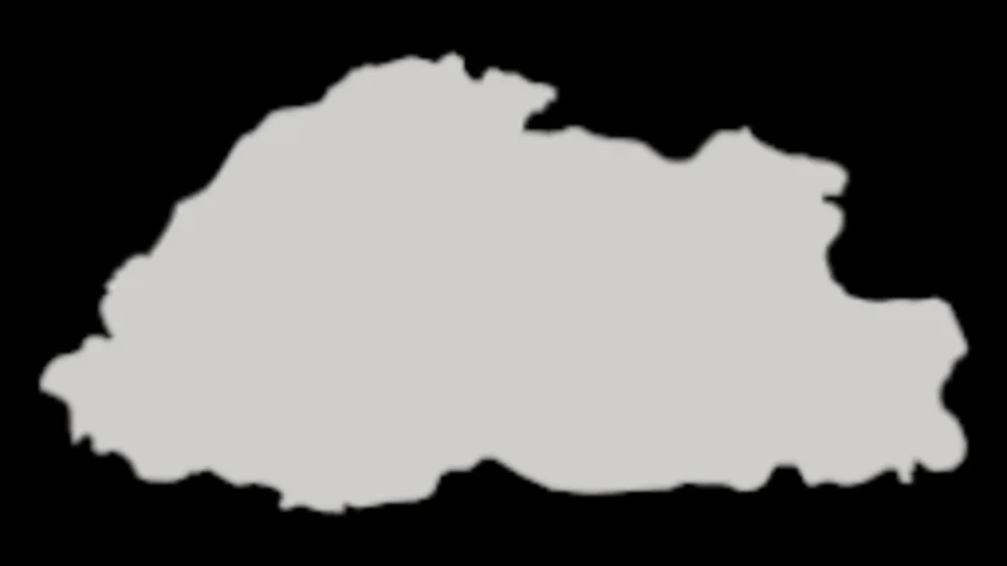 Bhutan Map