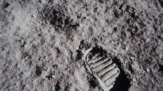 Apollo 11 Lunar Bootprint