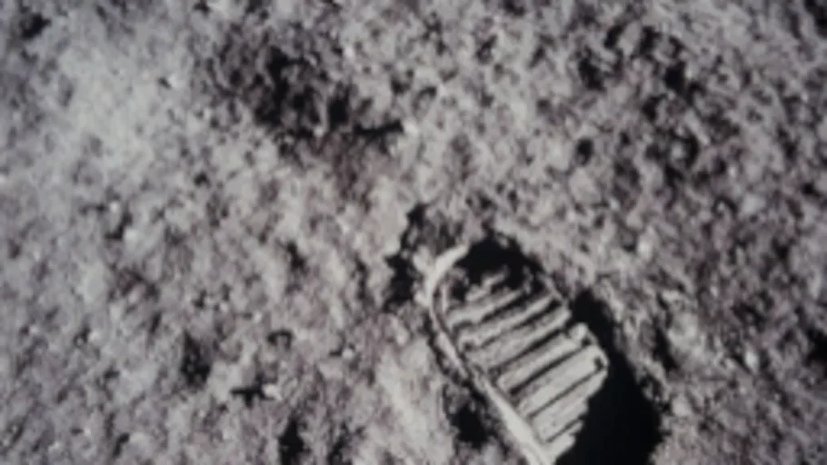Apollo 11 Lunar Bootprint