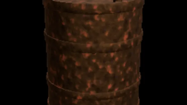 Heavily Rusted Barrel