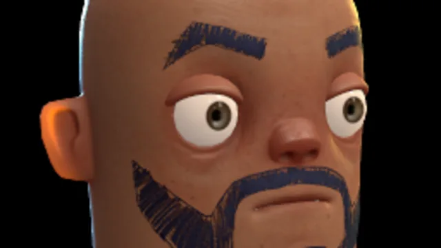 Hand Drawn Beard
