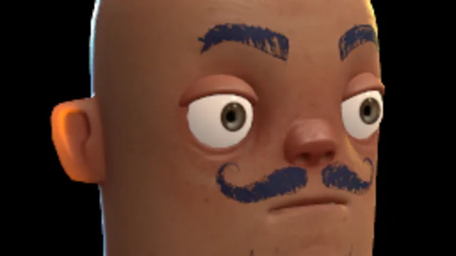 Hand Drawn Mustache