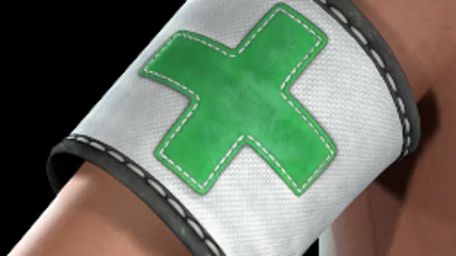 Medical Armband Green White