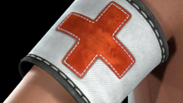 Medical Armband Orange White
