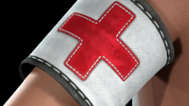 Medical Armband Red White