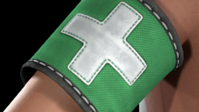 Medical Armband White Green