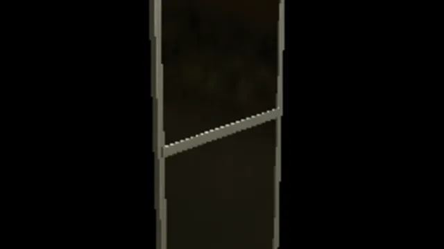 Glass door