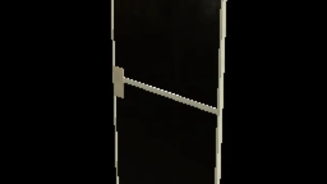 Glass Door White Frame