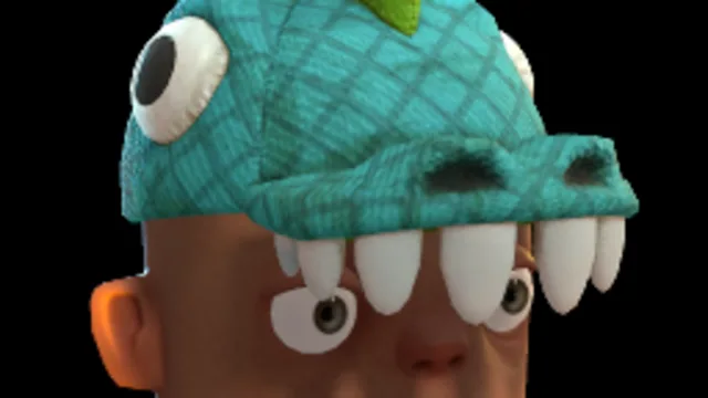 Dino Cap (Blue)