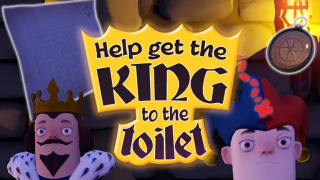 Help Get The King To The Toilet