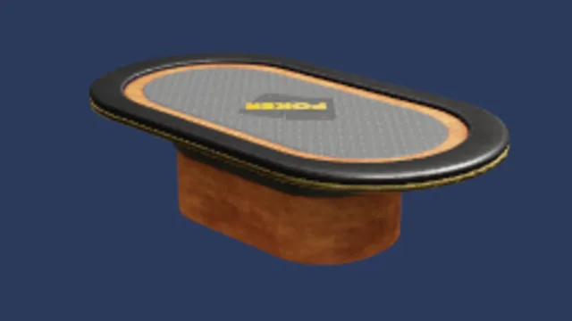 Basic Poker Table