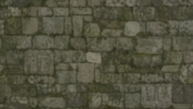 Ancient Mayan Stone Wall