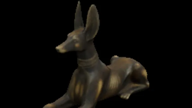Anubis Reclini Statue