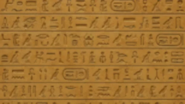 Egyptian Hieroglyphs