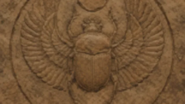 Egyptian Winged Scarab