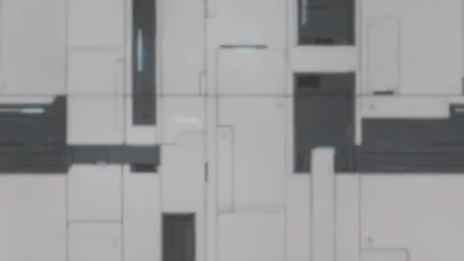 Futuristic Laboratory Wall Panel