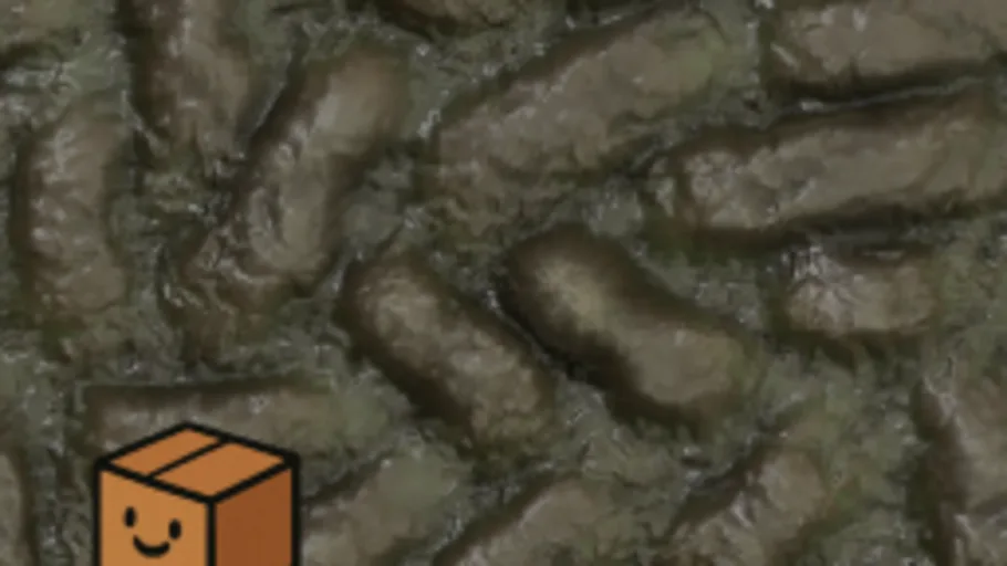 Muddy Scattered Brickwork 01