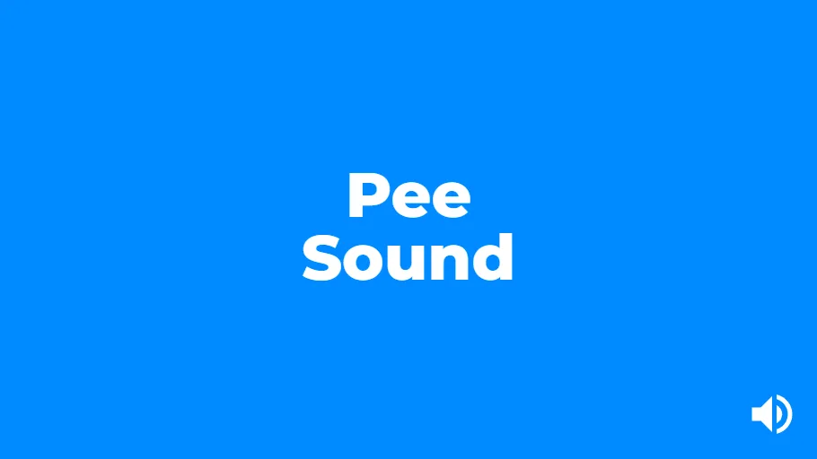 Pee Sound