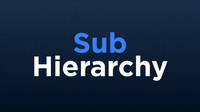 SubHierarchy