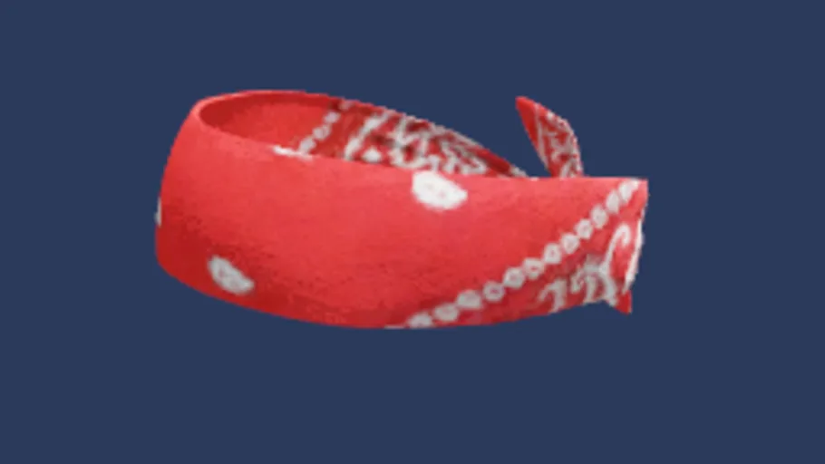 Bandana Head Band Red