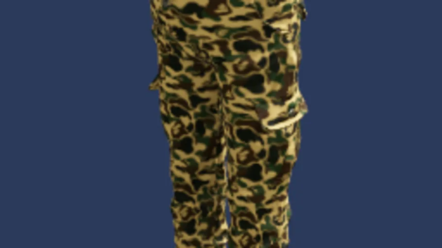 Bape Pants Tan